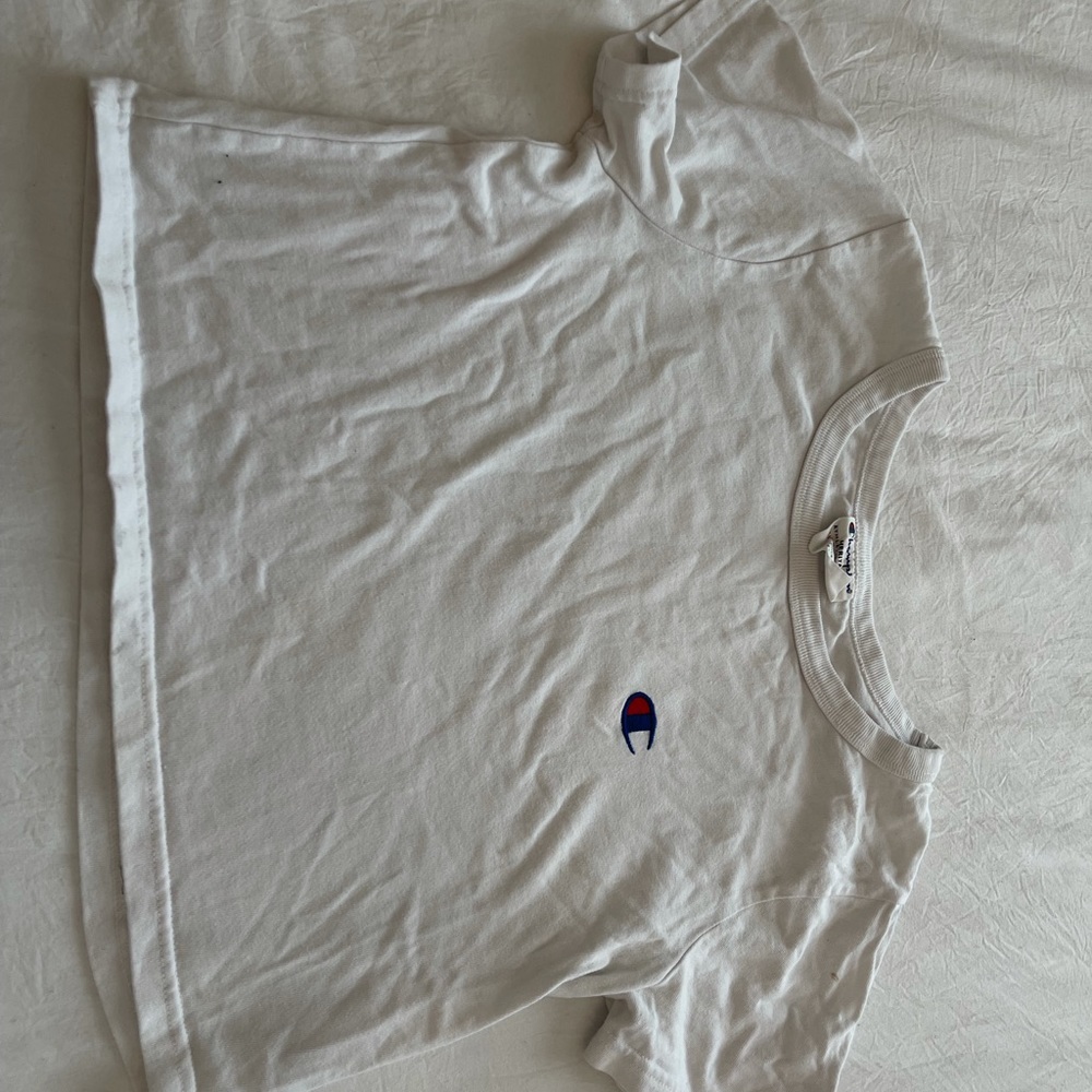 Basic Champion White Crop top